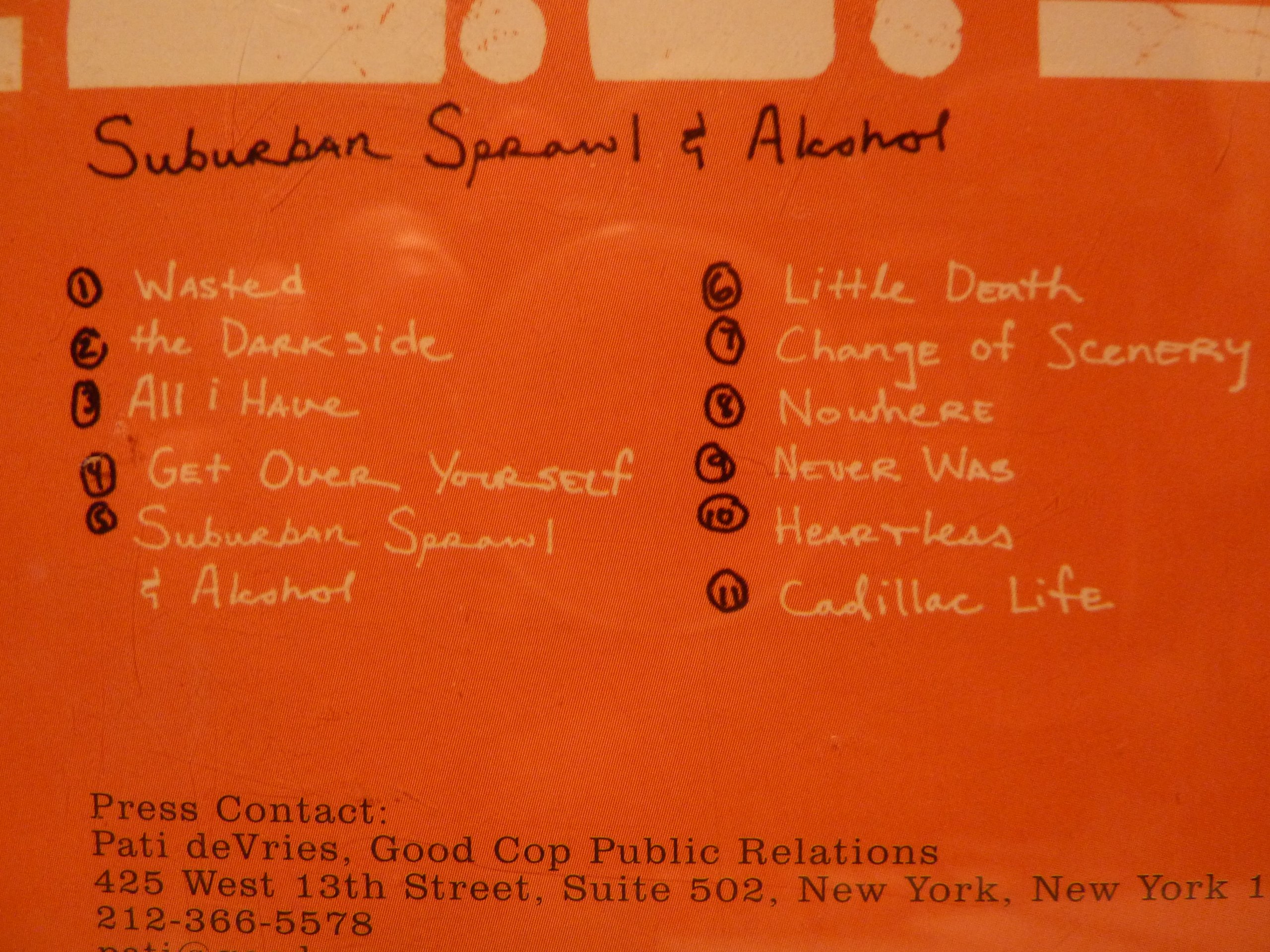 Suburban Sprawl & Alcohol