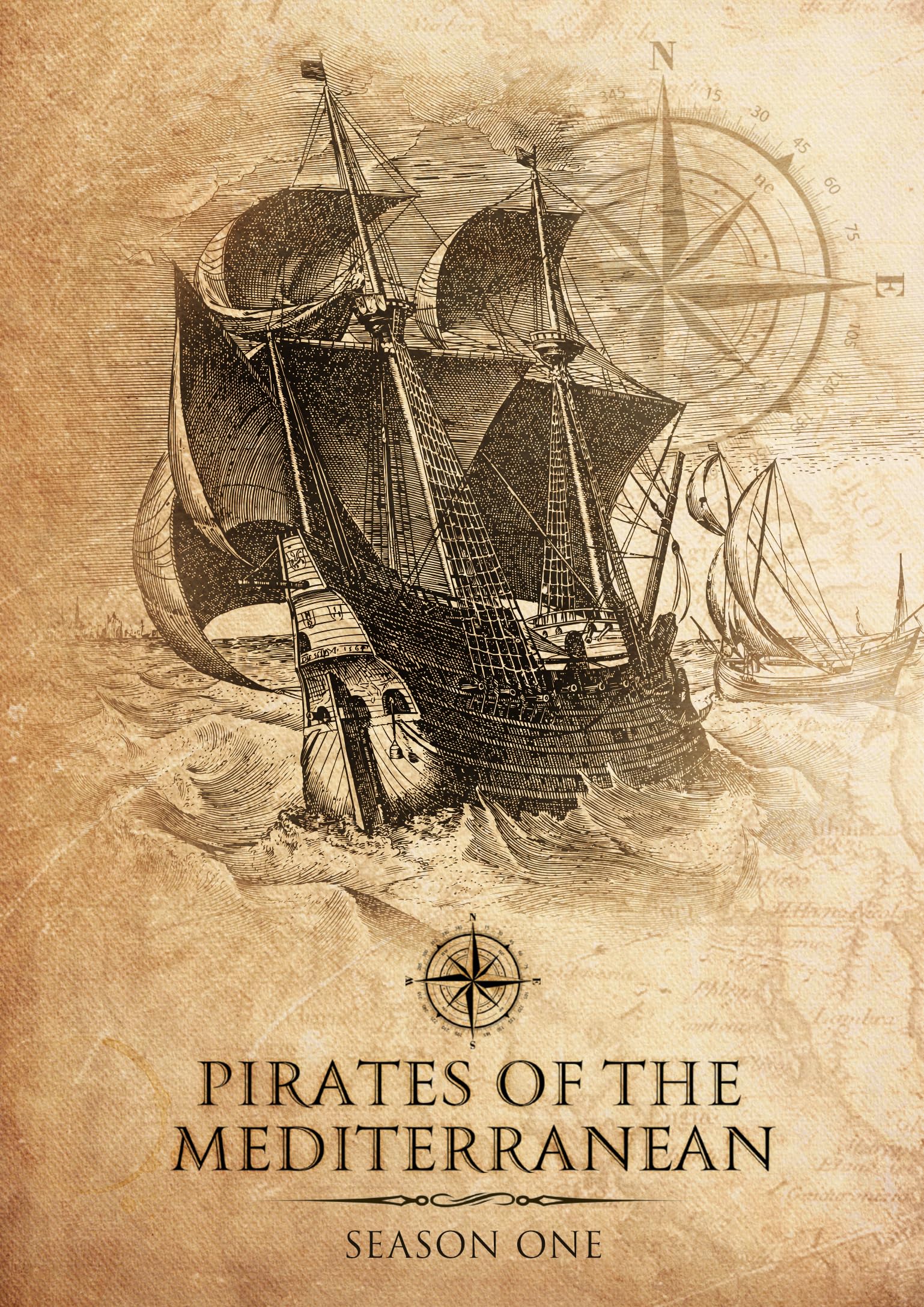 Feature Film Pirates Of The Mediterranean: Season One (2dvd) DVD New 81007144857