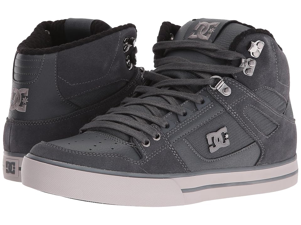 

DC Spartan High WC SE (Grey) Men's Skate Shoes