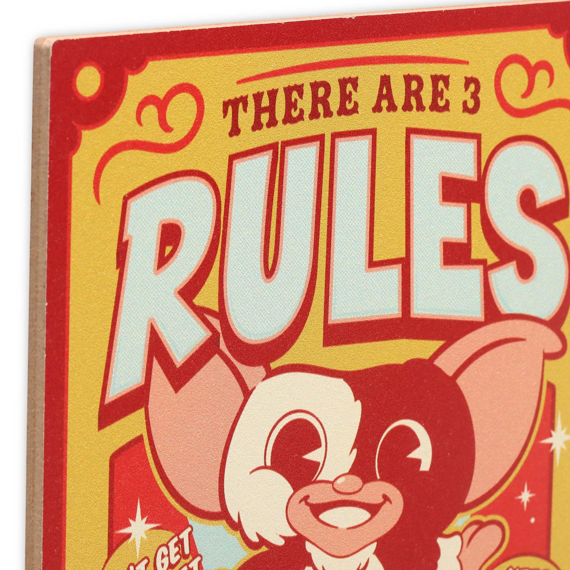 Amazon.com: Open Road Brands Gremlins There Are Three Rules Wood