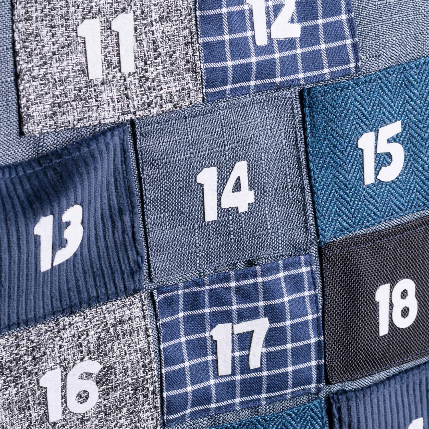 Calendario dell'Avvento in tessuto