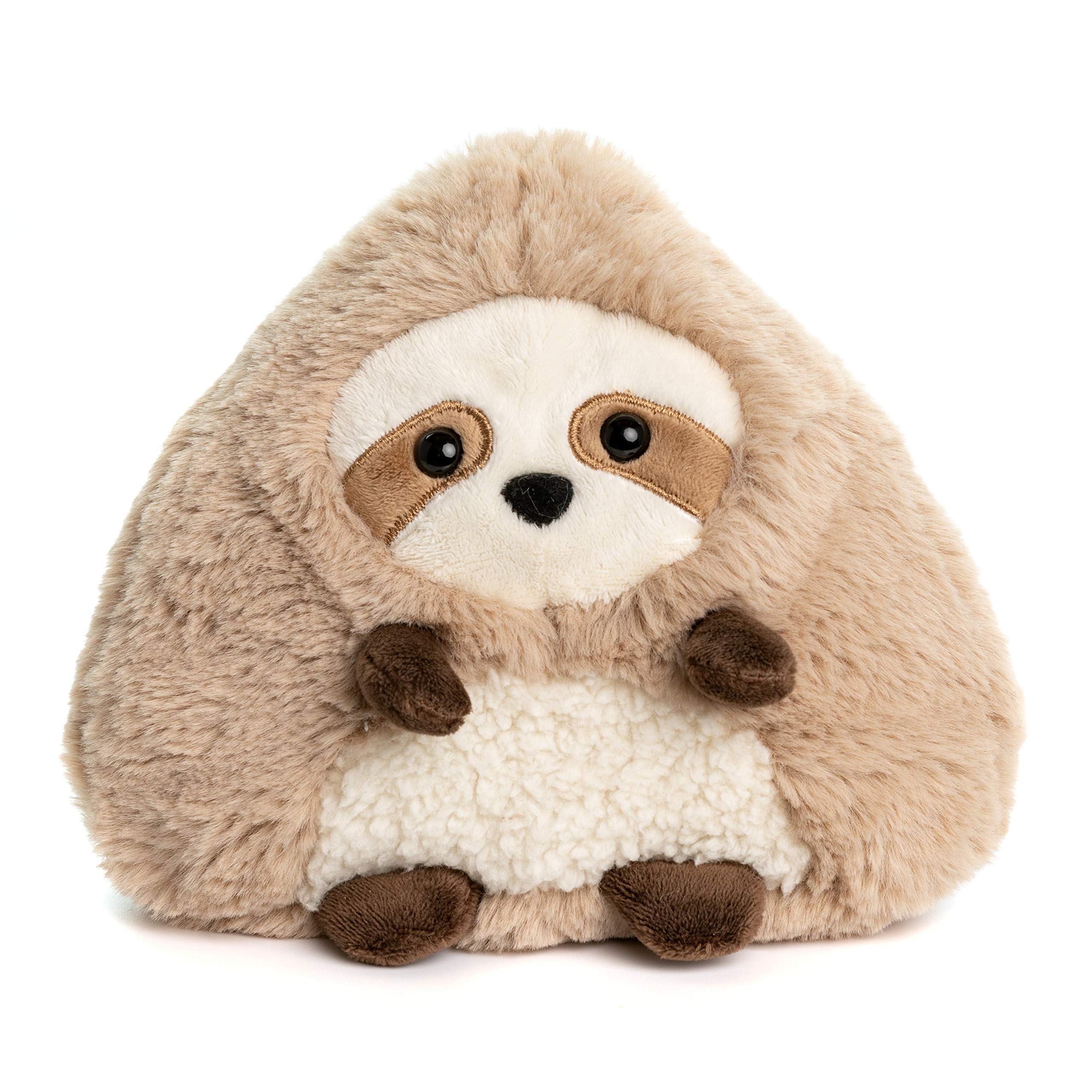 KIDS PREFERRED Sustain a-mals Lana the Sloth Stuffed Animal Plush, Made with Recycled Materials