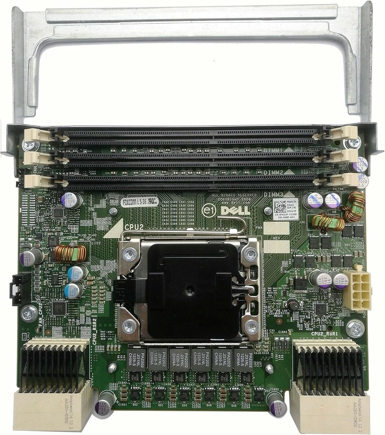 BestParts 2nd CPU and Memory Riser Board Compatible with Dell Precision