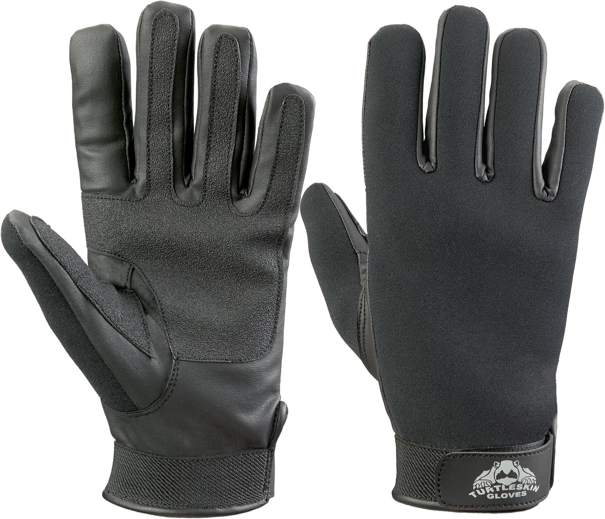 Turtleskin TUS-007 Black Patrol Gloves , Small