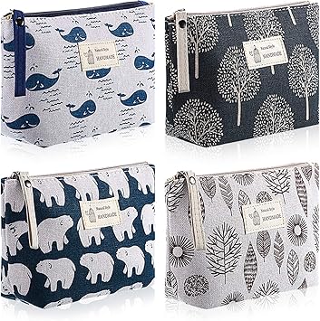 canvas travel pouch