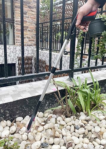 Miniatura 7 de Paquete de 2 herramientas de recogedor de basura, agarrador de basura plegable, agarrador de basura, jardín Nabber, recogedor de arena, agarrador