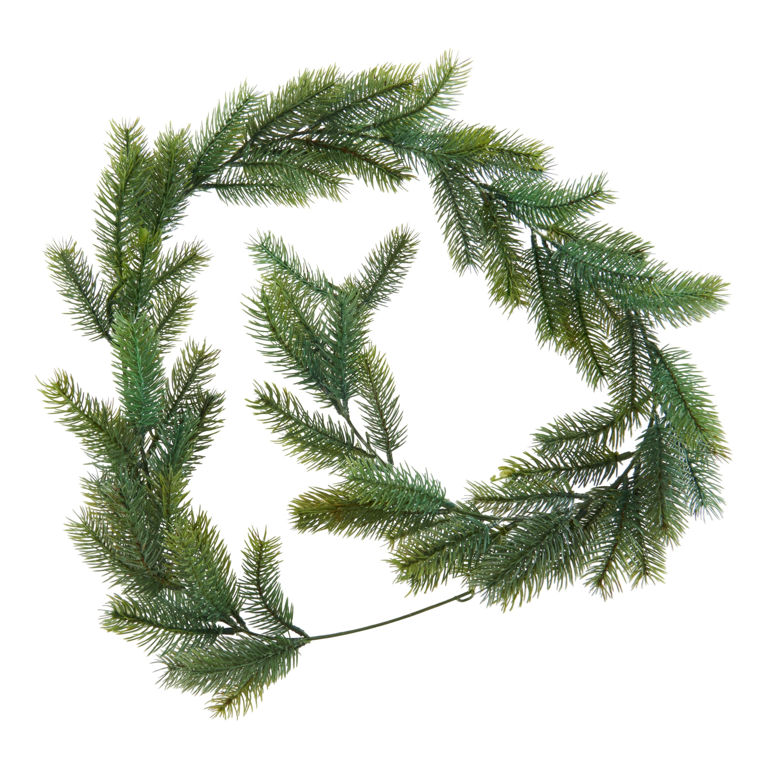 Guirlande de sapin artificiel Beth 160 cm : oubliez les aiguilles qui tombent a Noel