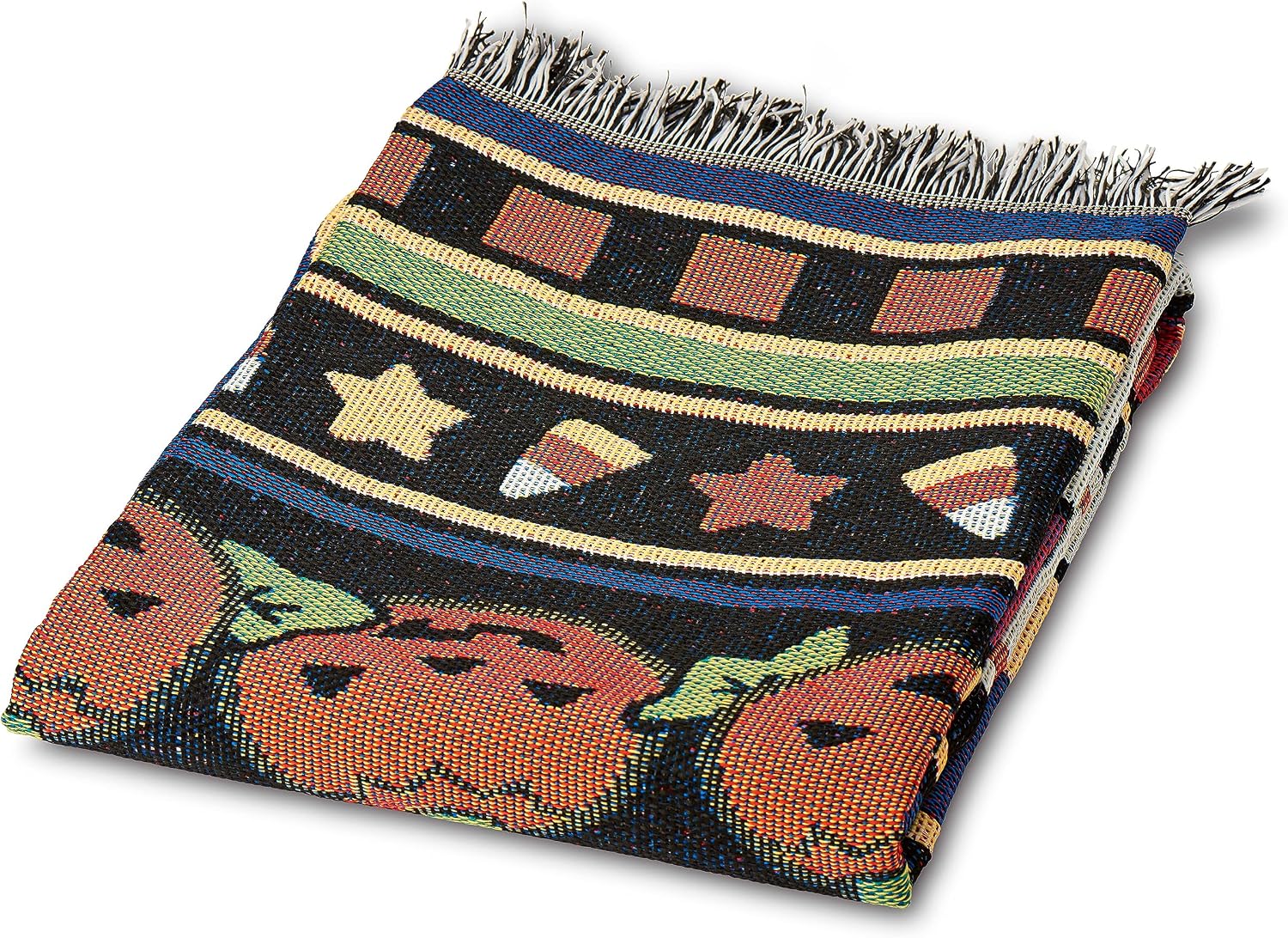 Northwest Hello Kitty Woven Tapestry Throw Blanket, 48" x 60", Witchy Kitty