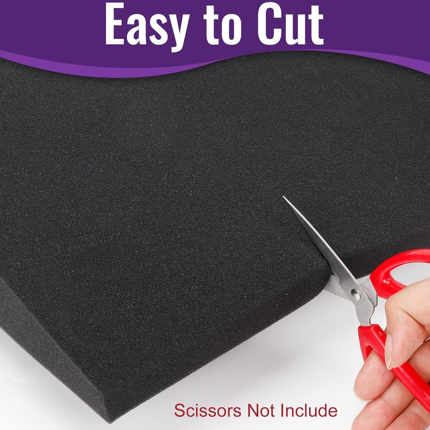 Mxclimate Couch Cushion Support 3PCS,20"x20" Sofa Cushion Sagging Repair,High Density Curved Foam Sofa Supporter for Under Cushions,Furniture Seat Under Sag Repair