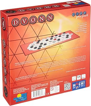Rio Grande Games Dvonn Abstract Strategy 2 Player Stacking Board Game