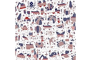 USA Flag Temporary Tattoos for the 4th of July