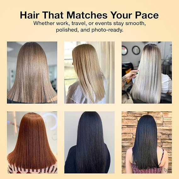 GK HAIR The Best Smoothing Keratin Professional Treatment for Silky Smooth & Frizz-Free Hair Temporary Straightening Long Lasting Shine -10.1 Fl Oz