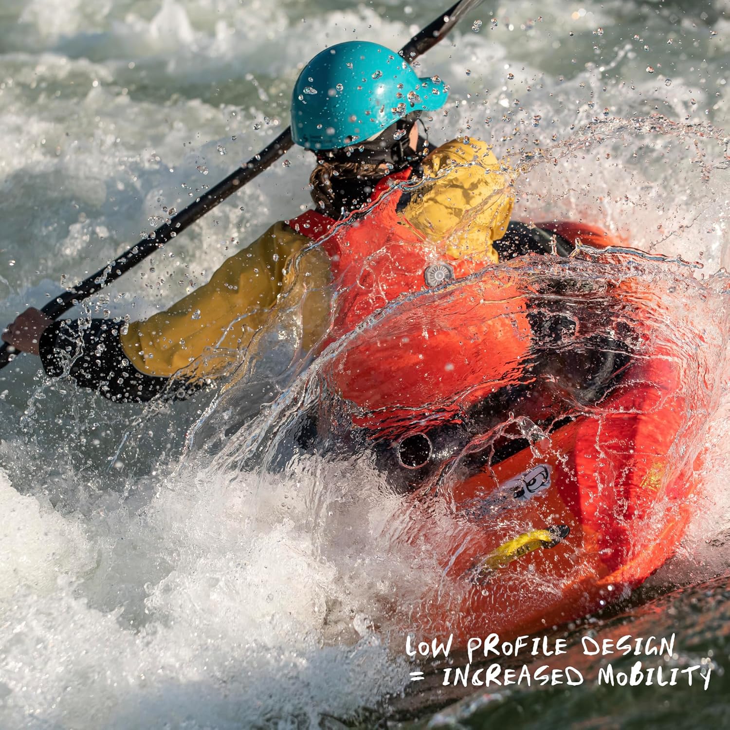 Astral YTV 2.0 Life Jacket - Lightweight USCG Type V PFD Adult Life Vest for SUP, Touring, Sailing, & Whitewater - Fire Orange - Small/Medium