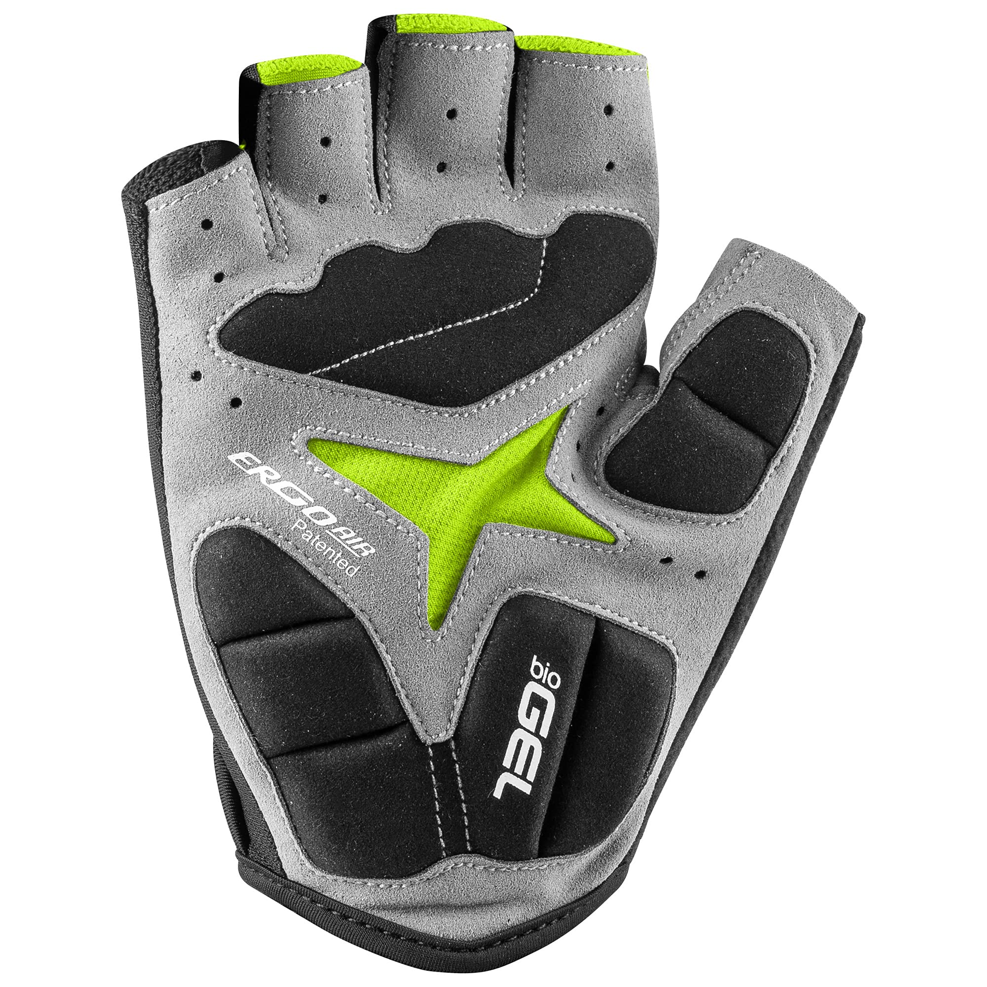 Louis Garneau, Mens, Biogel Rx Gloves, Bright Yellow, Medium