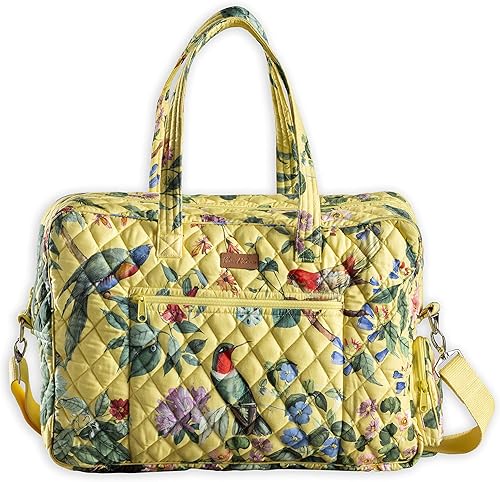 Maison d' Hermine Bolsa de hombro 100% algodón, bolsa de trabajo informal para mujer, bolsas de gran capacidad para compras, viajes, playa, gimnasio