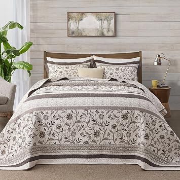 Oversized Queen Bedspreads 102x120, Extra Large Queen Quilt