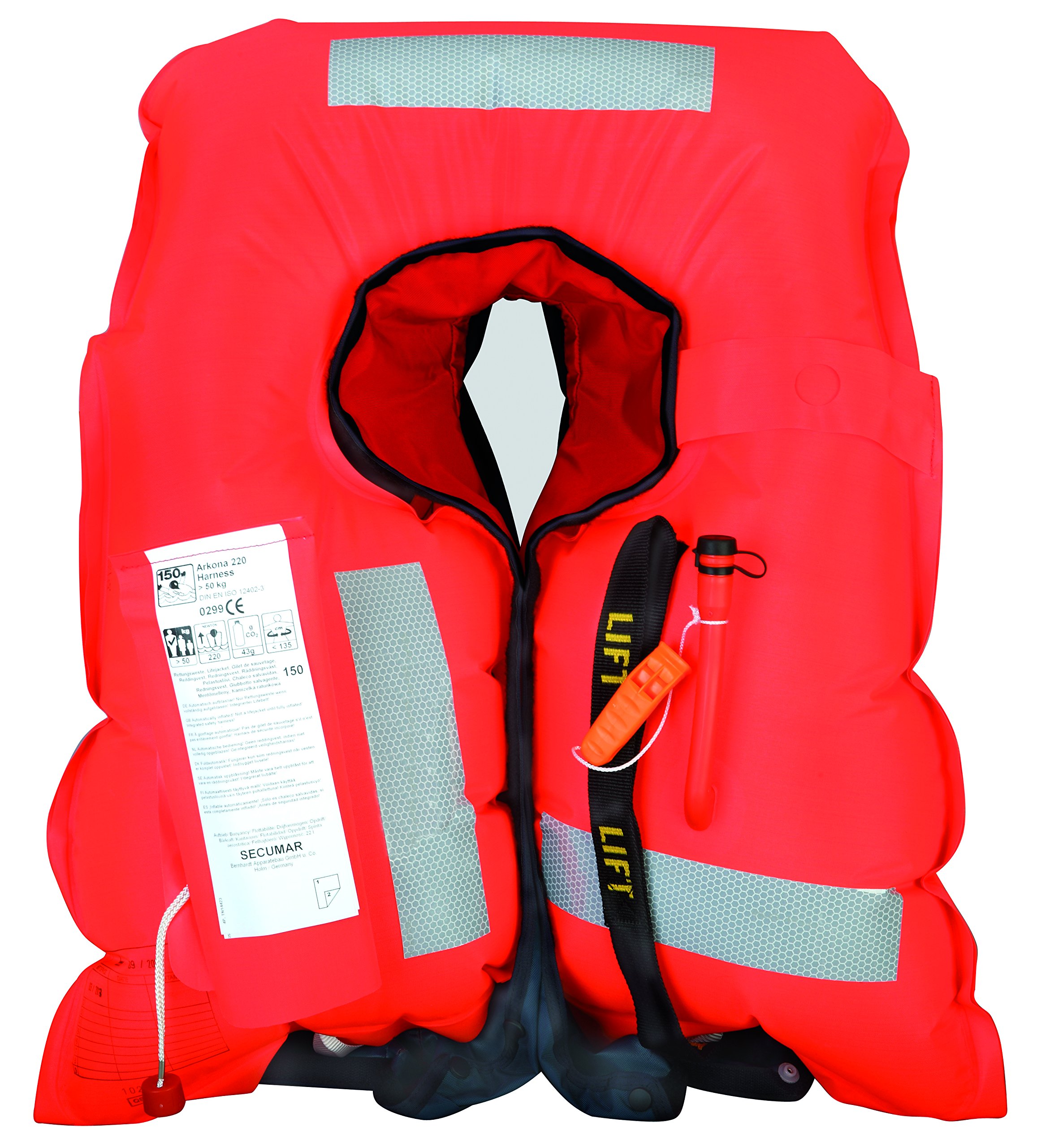 SECUMAR Rettungsweste Arkona 220 / 275 Newton, Auftrieb:220 Newton