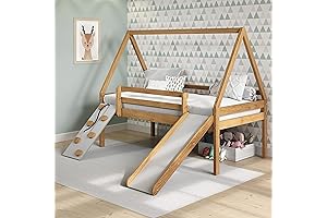 p'kolino Casita Play Bed - Twin Size - 3-in-1 - Low Loft...