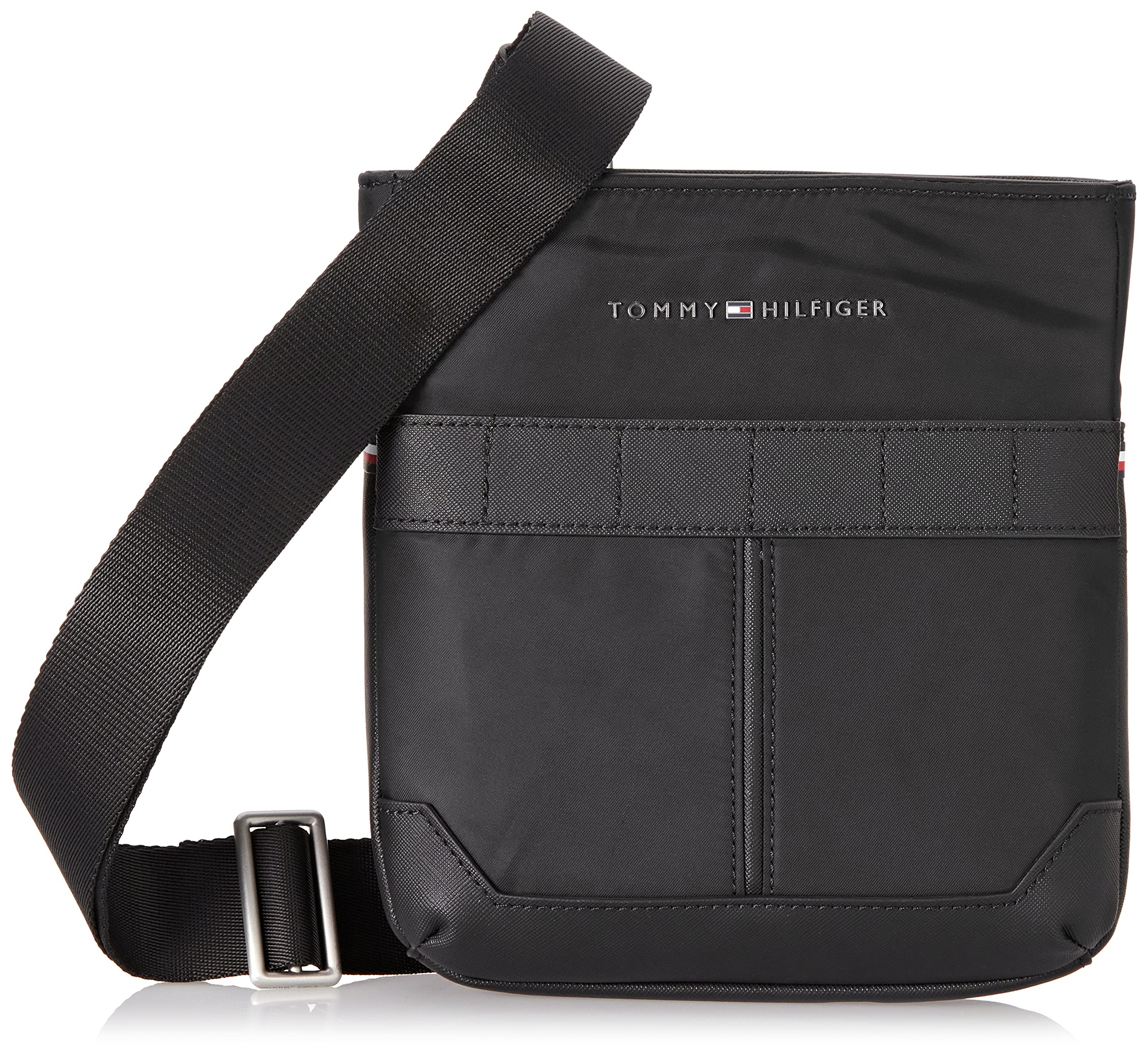 Tommy Hilfiger - Th Elevated Nylon Mini Crossover Am0am10943, Borse a tracolla Uomo