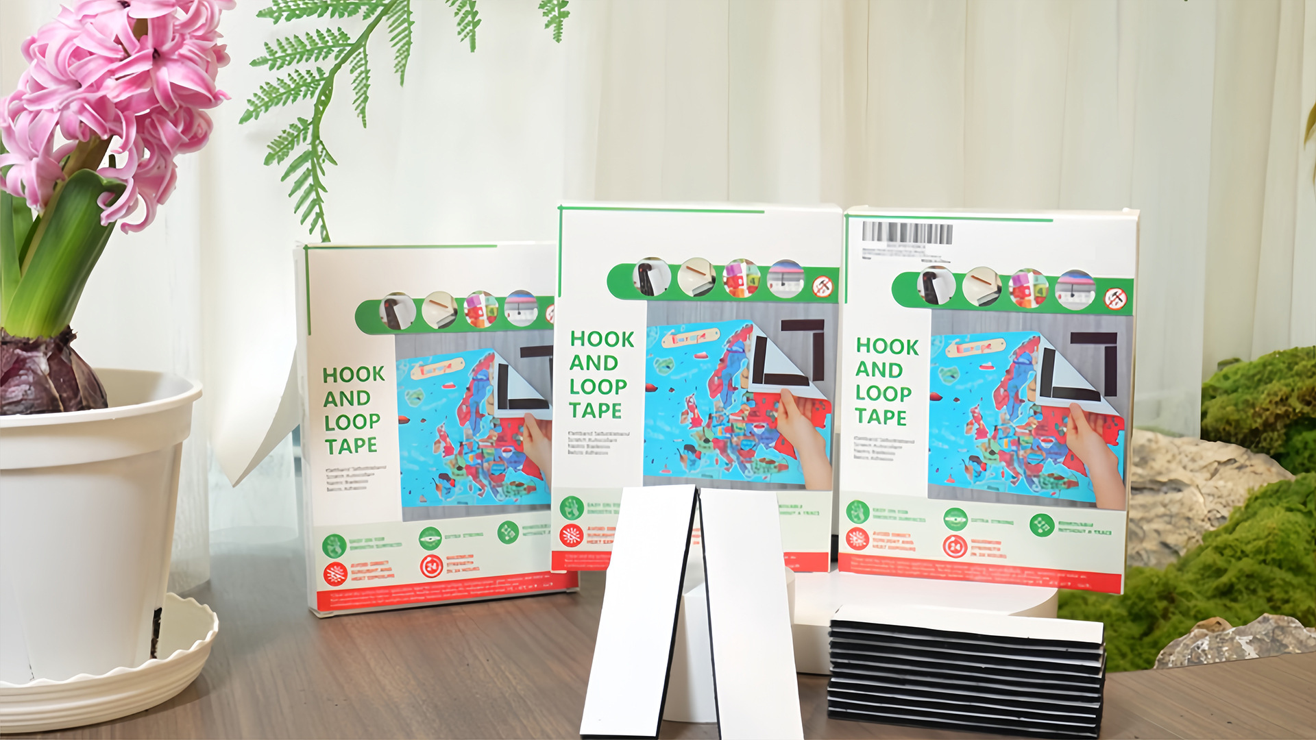 Nastro Adesivo Extra Forte, Nastro Telato Nero, Duct Tape 3 Rotoli 50 Mm X 40 M