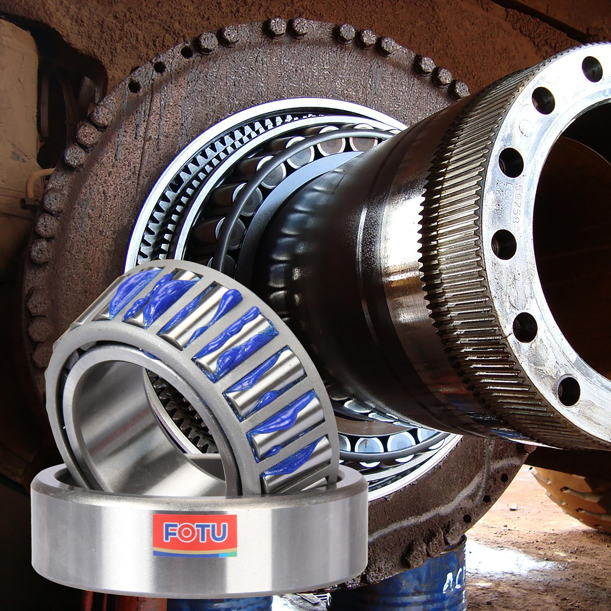 Povanjer Huile De Roulement | Graisse Multi-usages Pour Roulements De Roue - Graisse Automobile Et Marine 60/120 ML Pour Accessoires De Semi-Camion, Accessoires De Bateau, Camionnage Et Roulements De