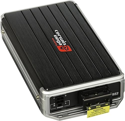 Miniatura 2 de Cerwin-Vega Amplificador B52 Stealth Bomber Clase D de 1000 W 2 canales