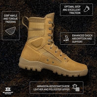 GARMONT TACTICAL T8 Defense Suede Combat Boots
