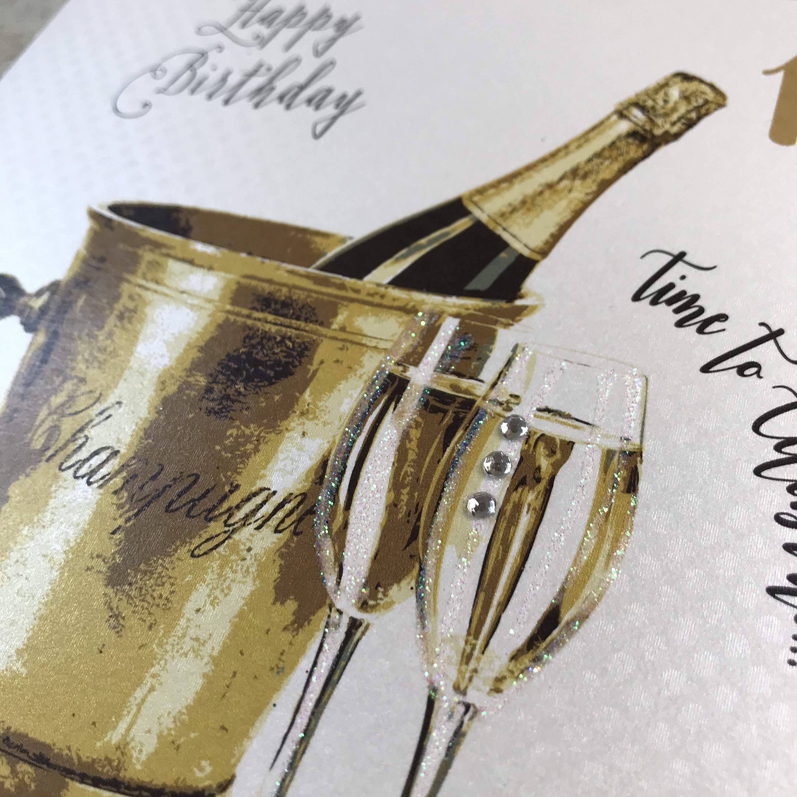 Happy Birthday Extra Large Birthday Card - Personalised Cards