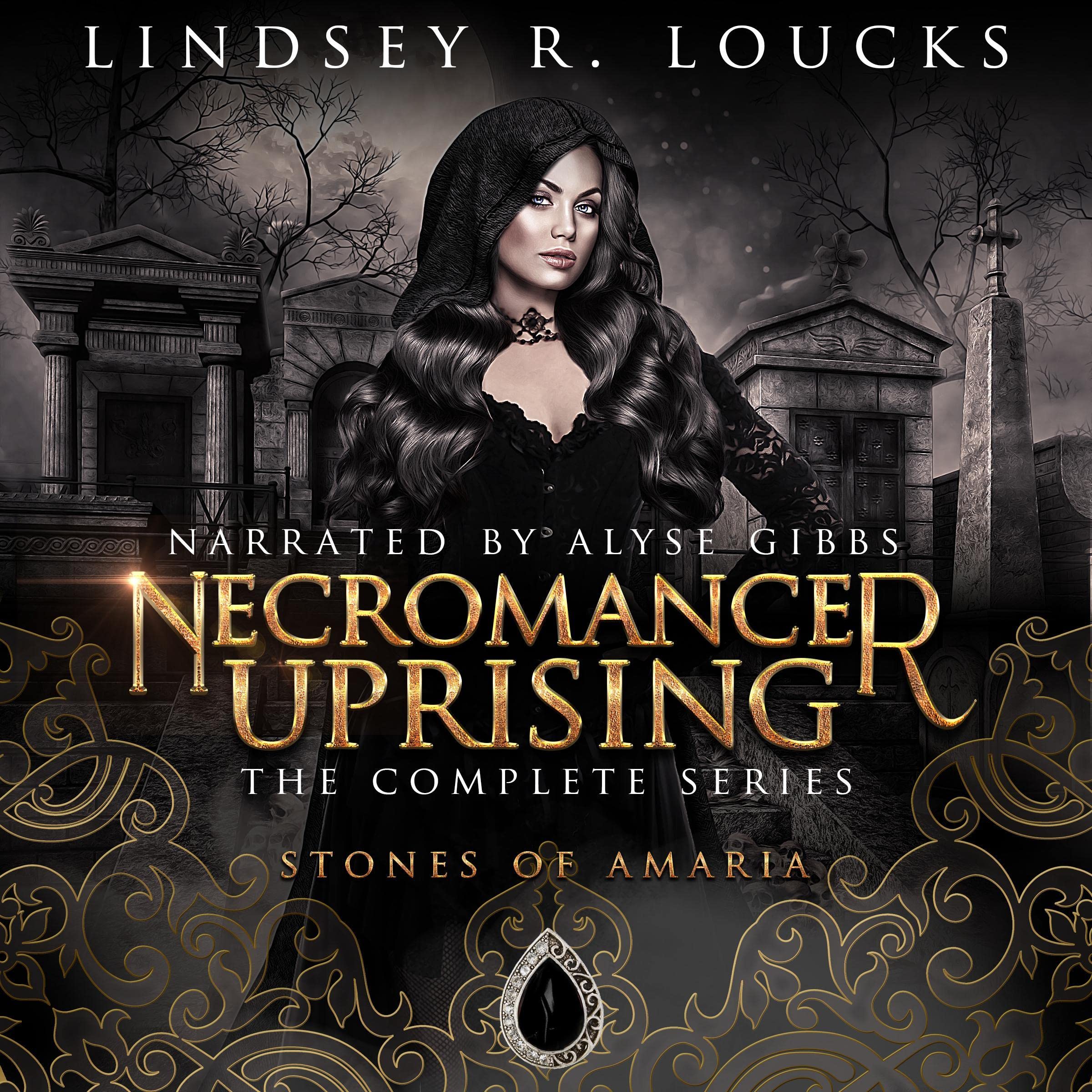 Cover art for Necromancer Uprising Boxed Set: Stones of Amaria: The Complete Series