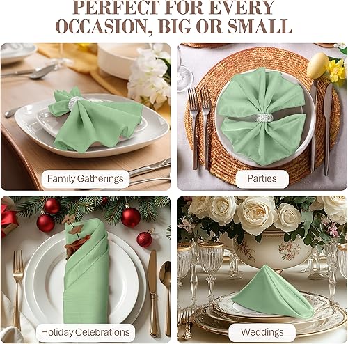 Miniatura 443 de Ultimate Textile -1 docena - Reversible Shantung Satin - Majestic - Servilletas de tela Majestic de 17 x 17 pulgadas color azul pizarra