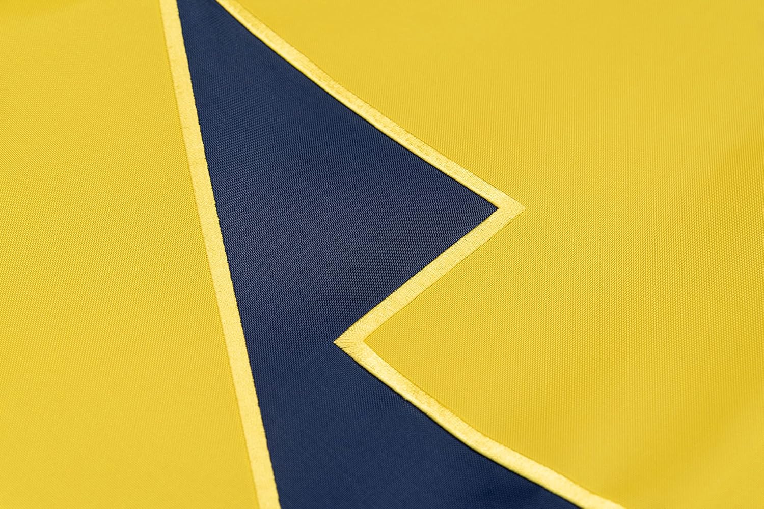 Desert Cactus University of Michigan Flag – 3x5 Ft Embroidered Nylon Banner for Indoor/Outdoor Use, Wolverines Design, for Events and Home Décor (Embroidered 1) - Image 2