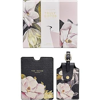 ted baker luggage tag and passport set