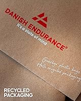 Vista 6 de DANISH ENDURANCE Calzoncillos tipo bóxer de rendimiento para hombre (paquete de 3) Absorbe la humedad, comodidad de secado rápido con ajuste extra