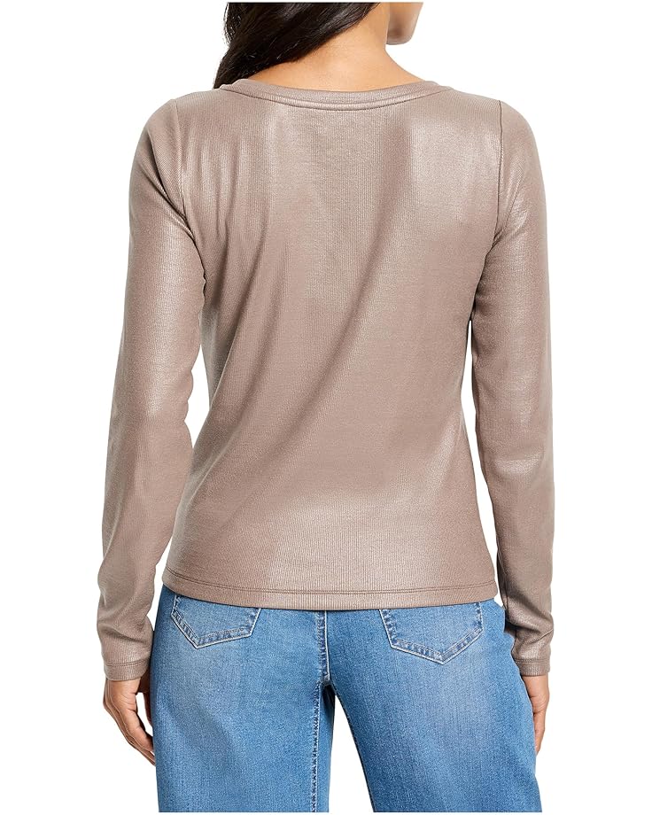 NIC+ZOE Glazed Rib Boat Neck Tee - #3 of 4