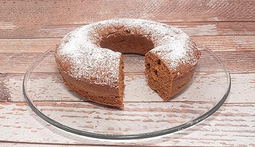 Miniatura 7 de Molde de aluminio para tartas  Moldes de tubo de flauta duraderos para hornear  Bandeja redonda antiadherente para hornear  Pastel de gasa, pastel