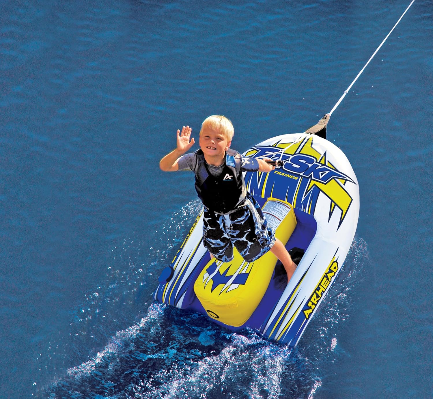 AIRHEAD Inflatable EZ Water Ski Trainer Designed for Kids & Adults