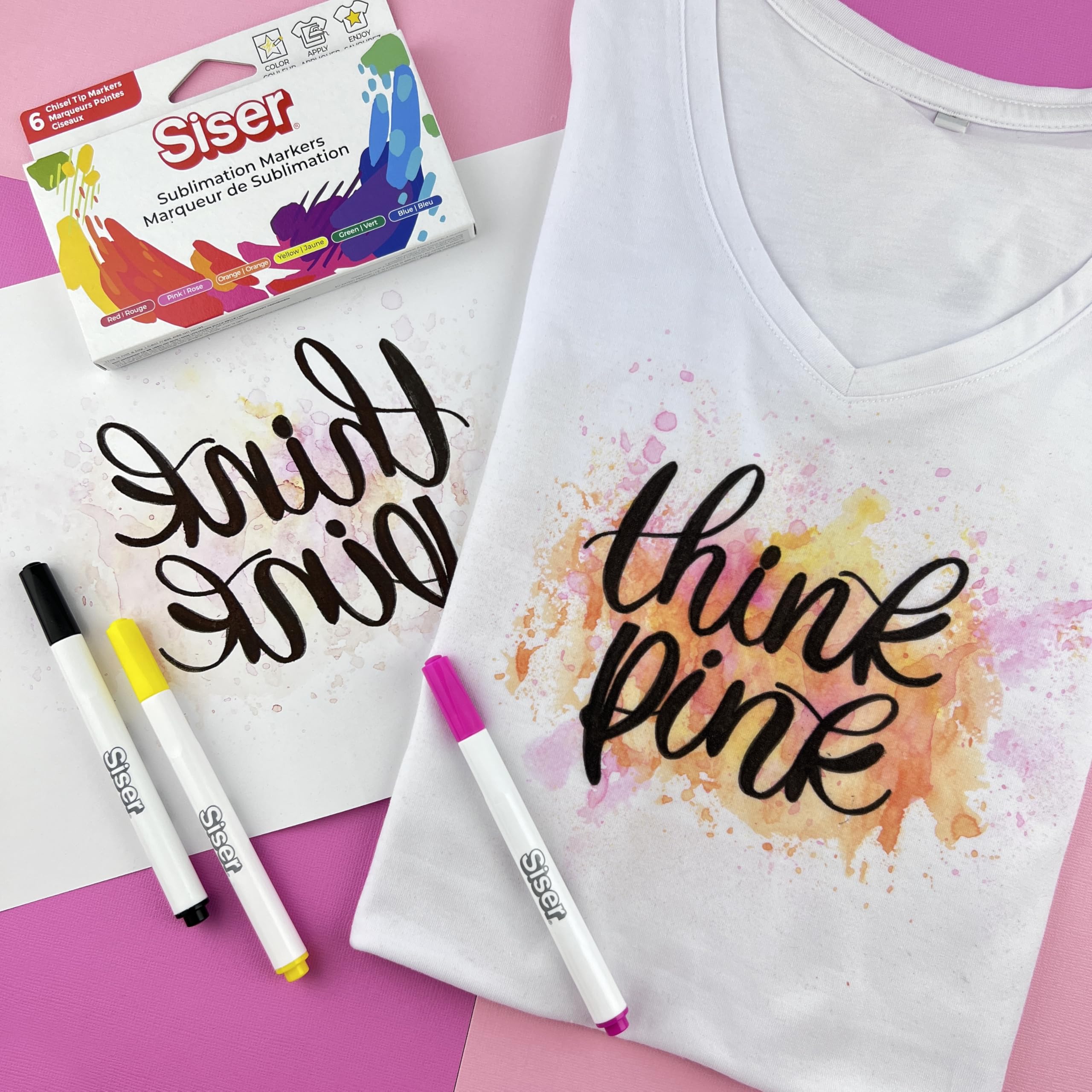 Siser Juliet® Pacchetto Subli – Plotter da Taglio Professionale, Termovinile EasySubli®, Pennarelli Sublimatici, Vinile Glitter, Nastro Termico, Accessori Inclusi