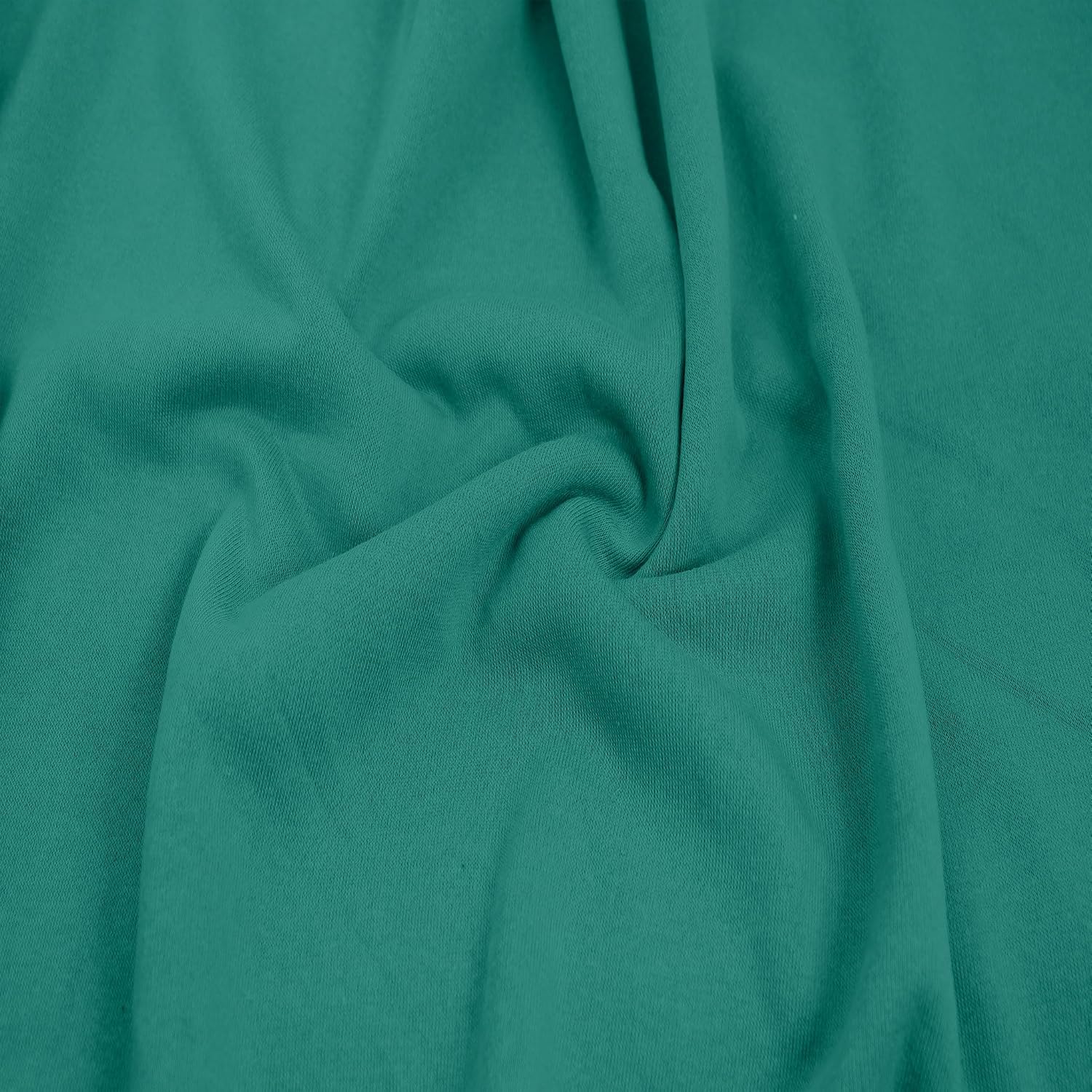 Texco Inc Polyester Cotton French Terry Brushed Fabric – Soft & Durable – Sold by the Yard, Ideal for Sweatshirts, Hoodies, Loungewear, Blankets & DIY Projects