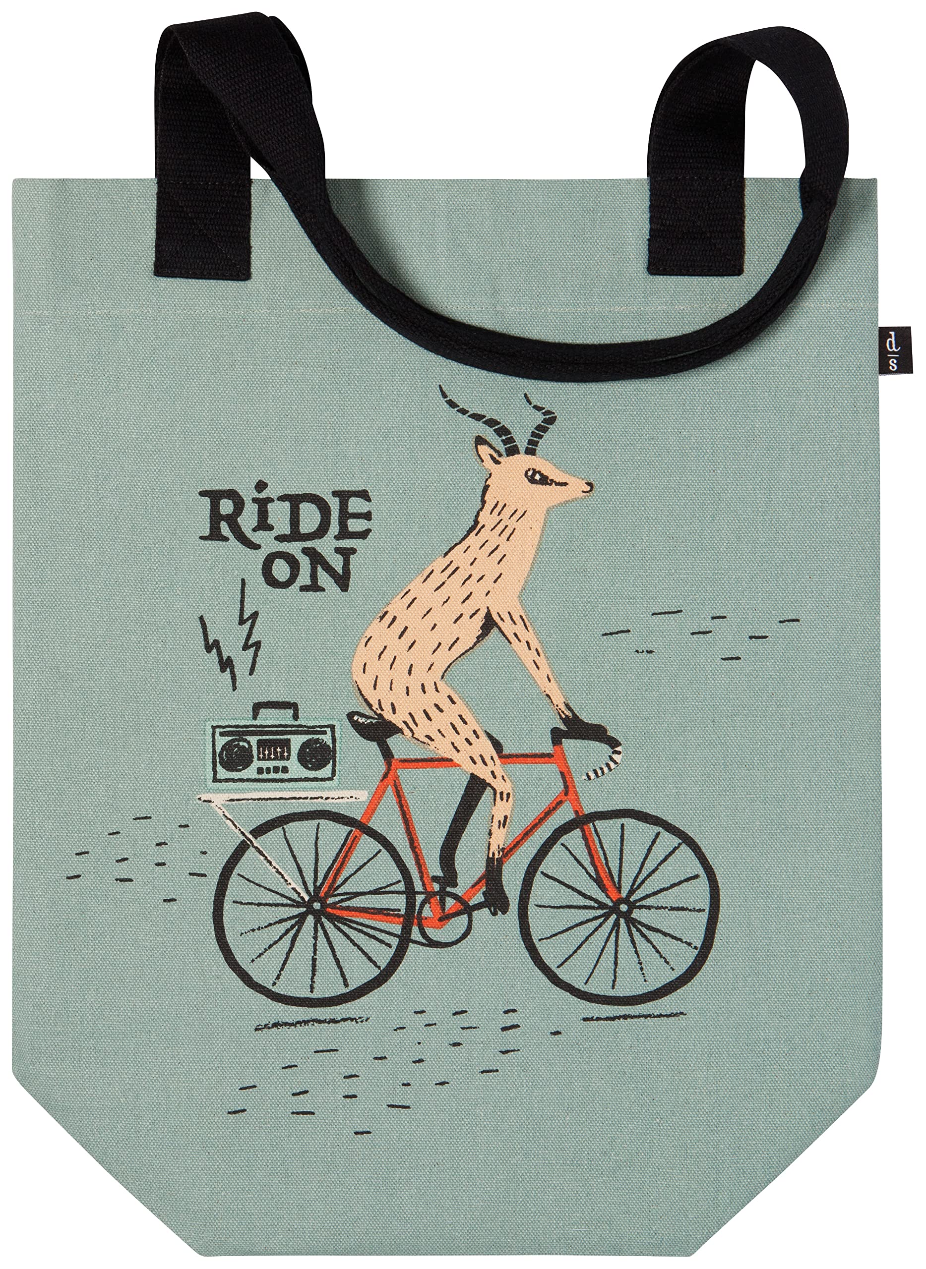 Danica Studio Cotton Canvas Studio Tote Bag, Wild Riders
