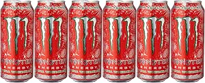 Pack de MONSTER ULTRA WATERMELON LT 473ML 6 unidades