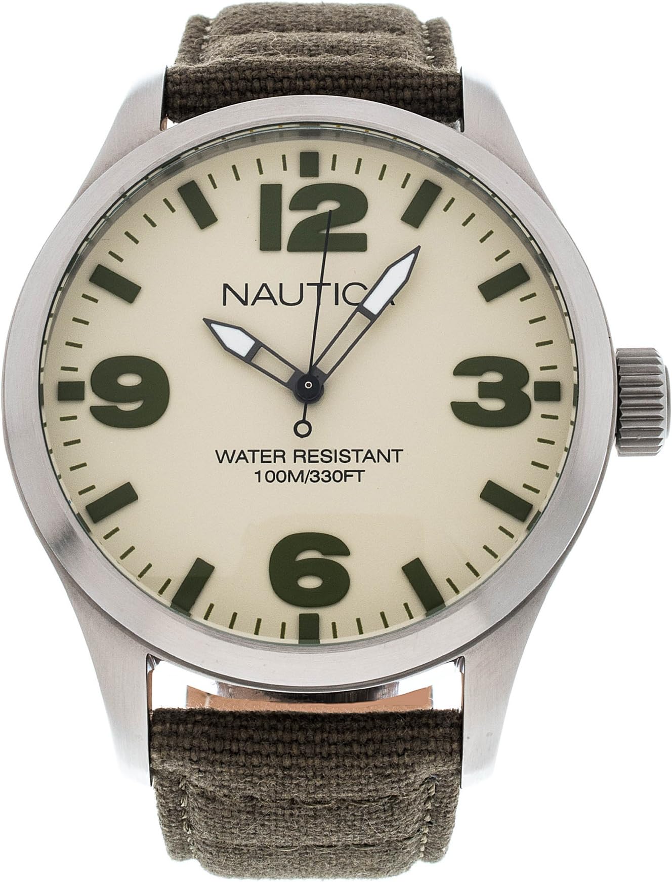 Nautica BFD 102 Men's Quartz Watch with Analogue Display and Textile Strap