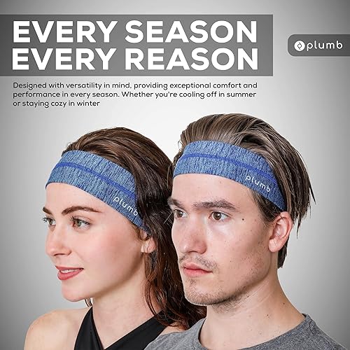 Vista 4 de Aerogrip Sweatband - Diadema deportiva de rendimiento - Absorbe la humedad para hombres y mujeres - Todos los deportes - Correr - Yoga- Equitación