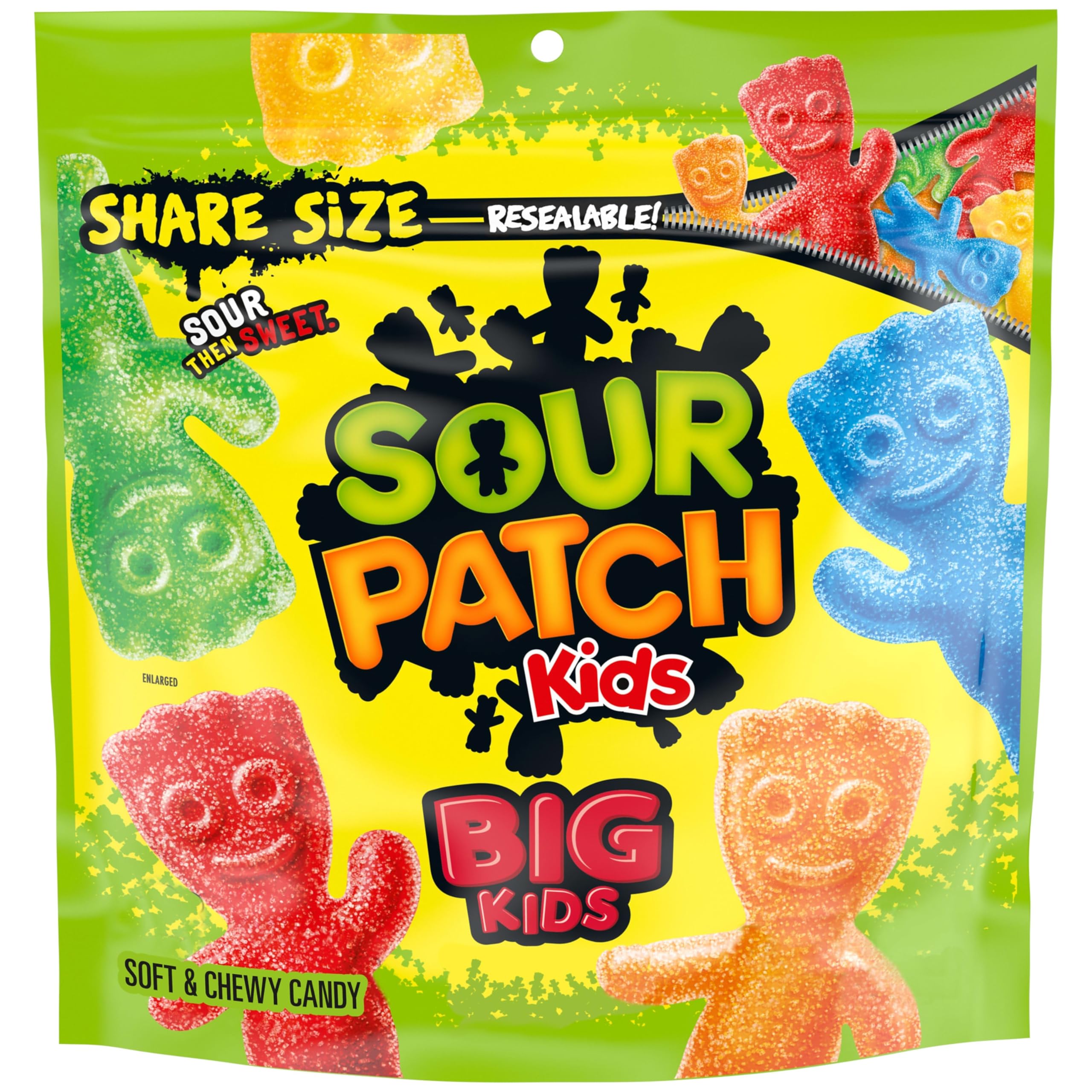 Amazon | SOUR PATCH KIDS Big Kids Soft & Chewy Candy, Share Size