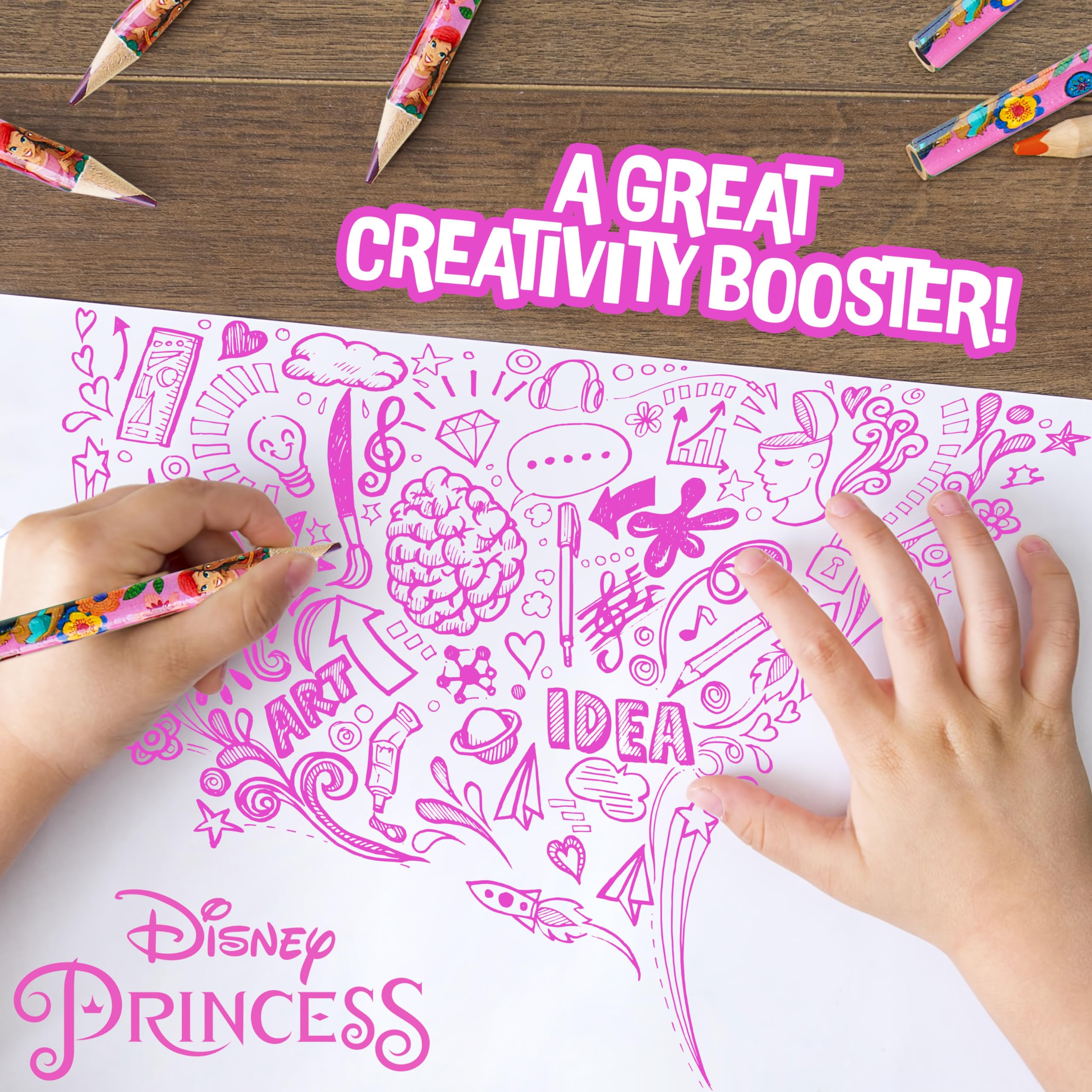 Disney Kolorowanki Princess 72PCS