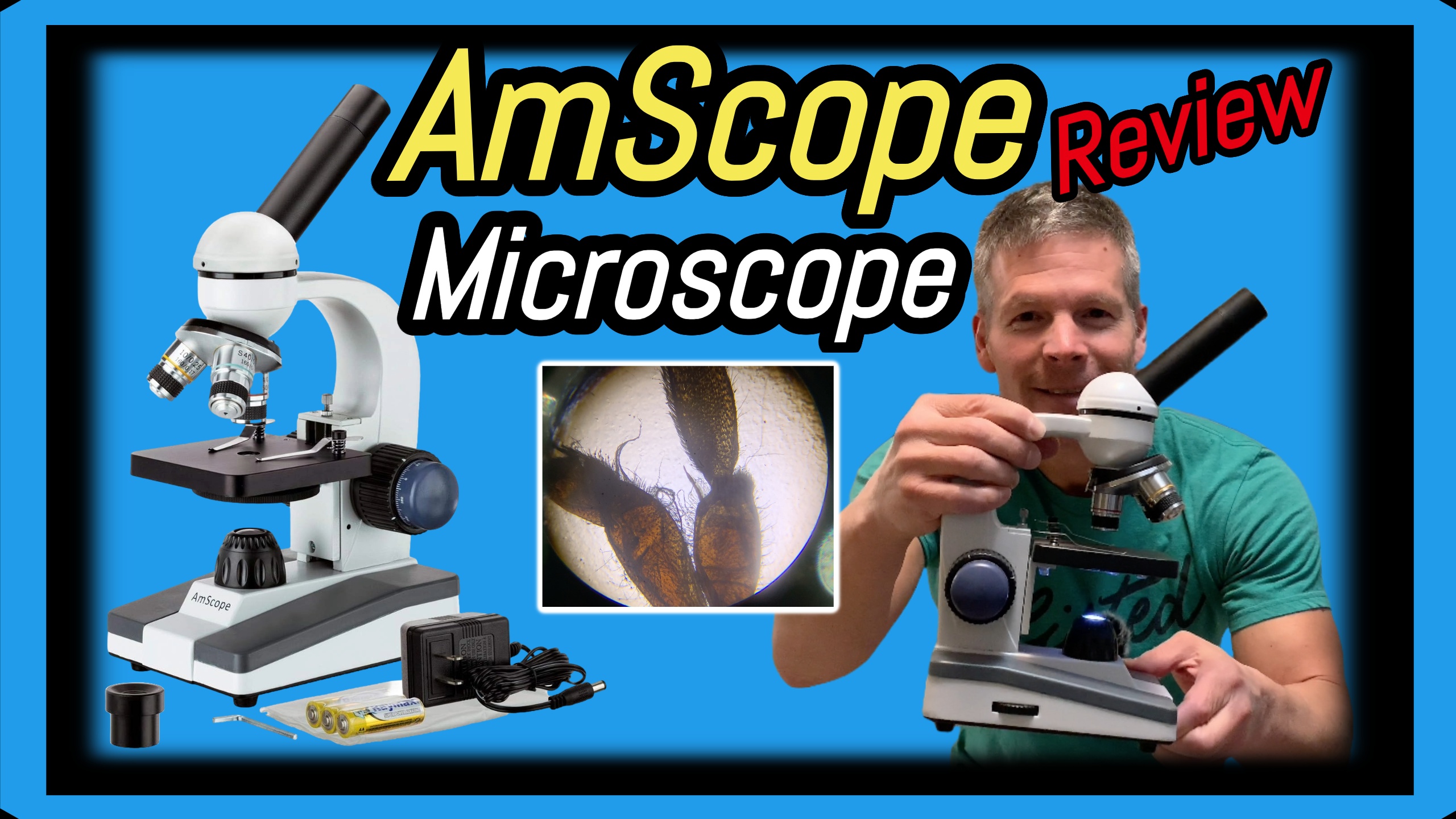 Watch AmScope M150C-I Microscope Review And How To Use on Amazon Live