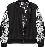 Vista 2 de Disney Chaqueta bomber Villains X Heidi Klum Cast Your Curse para mujer