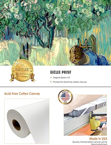 Vista 219 de DECORARTS - Almond Blossom Tree - Vincent Van Gogh Art Reproduction. Giclee Canvas Prints Wall Art for Home Decor 30x24