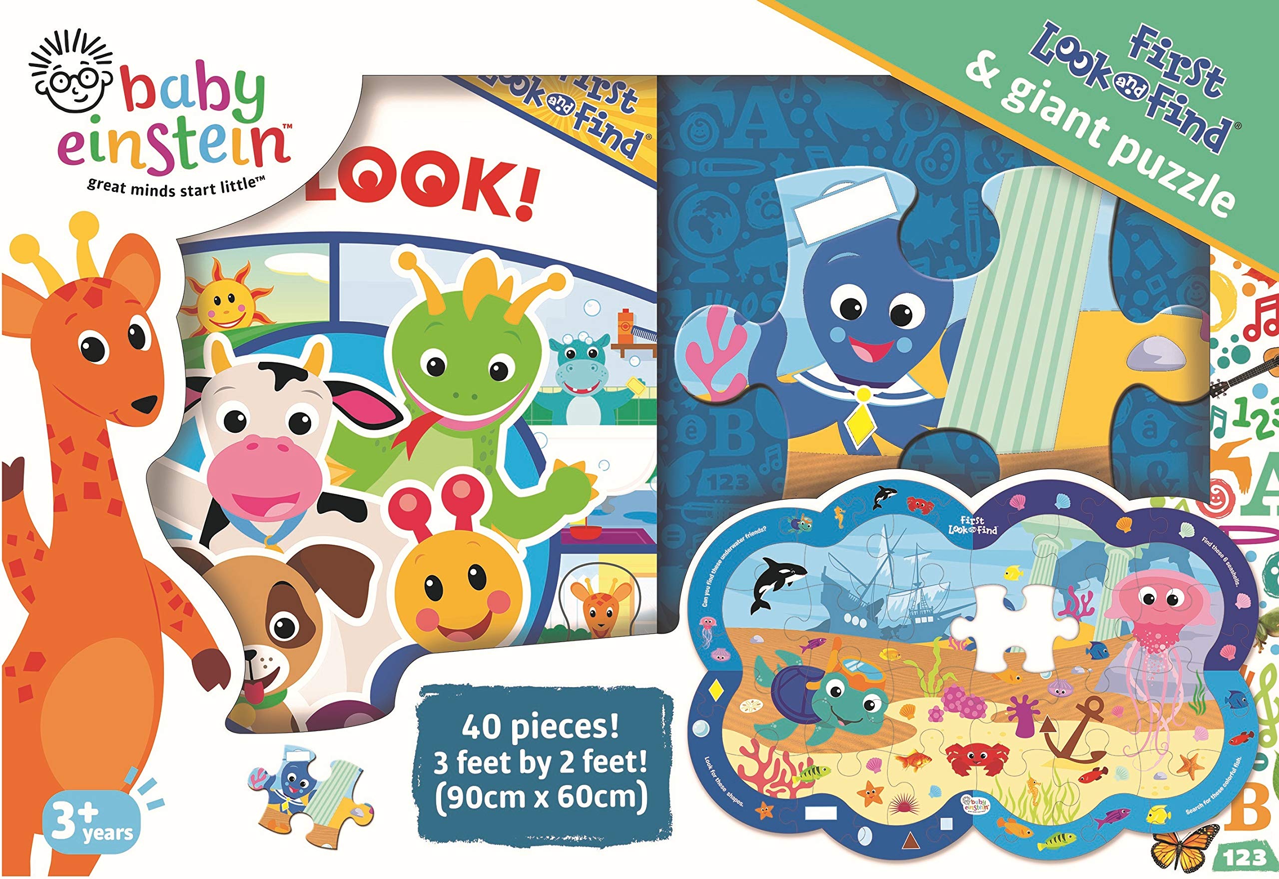 Buy Baby Einstein Great Minds Start Little First Look and Find & Giant