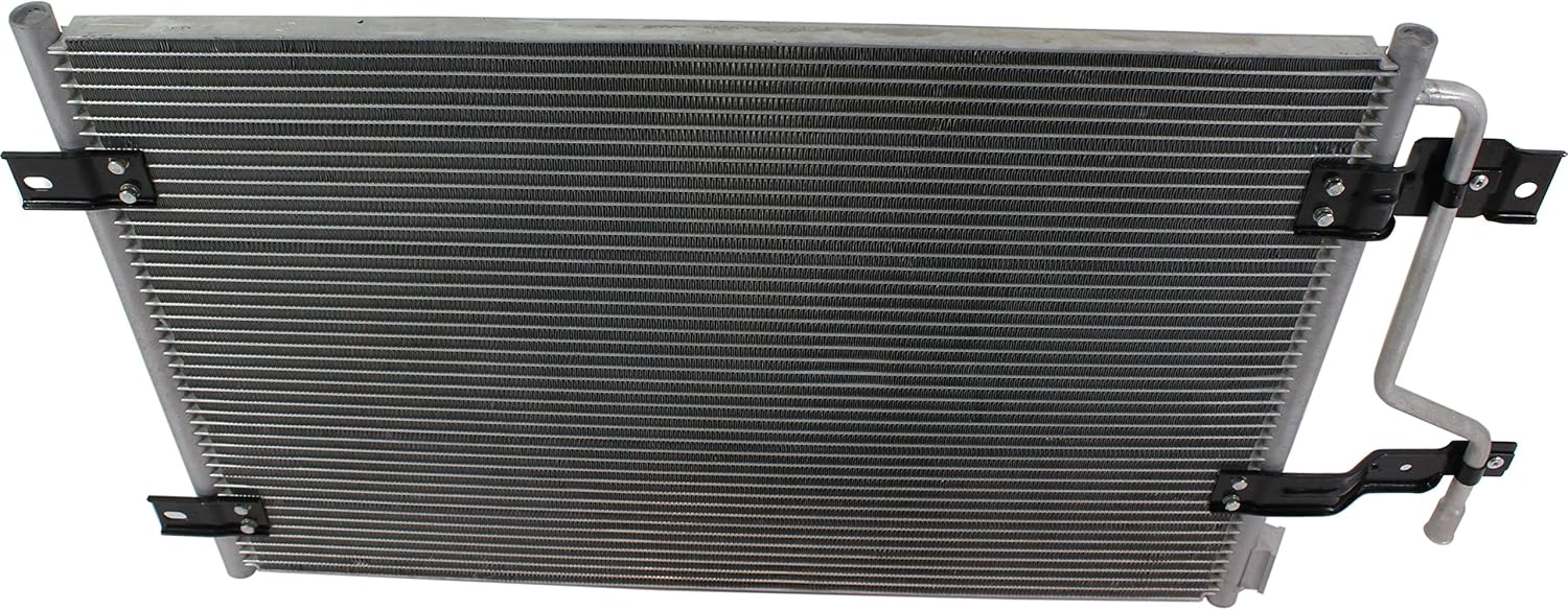 Kool Vue A/C Condenser Compatible with Dodge Ram 2500 1998-2002, Ram 3500 5.9L