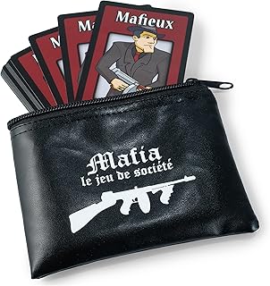 Apostrophe Games Mafia Le Jeu de Société-Jeu de Mensonge, Bluff, Tromperie -38 Cartes de Rôle, de Cartes pour Adultes et Adolescents-Interactif pour Les Amis, la Famille (Version Française)